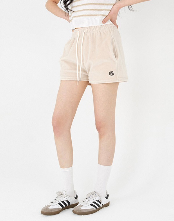 預訂｜MUAHMUAH VELOUR TRAINING SHORTS