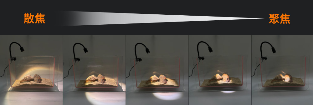 可調焦距 多段調光