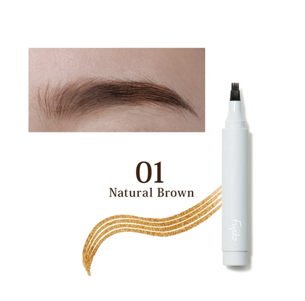 [現貨優惠] Fujiko 染眉膏 新版 01