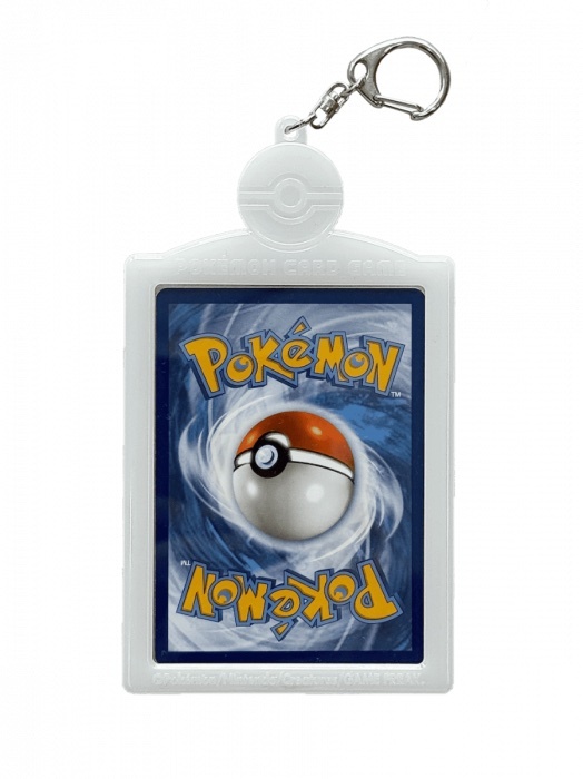寶可夢卡牌配件：卡磚鎖匙扣 （ 精靈球 ）