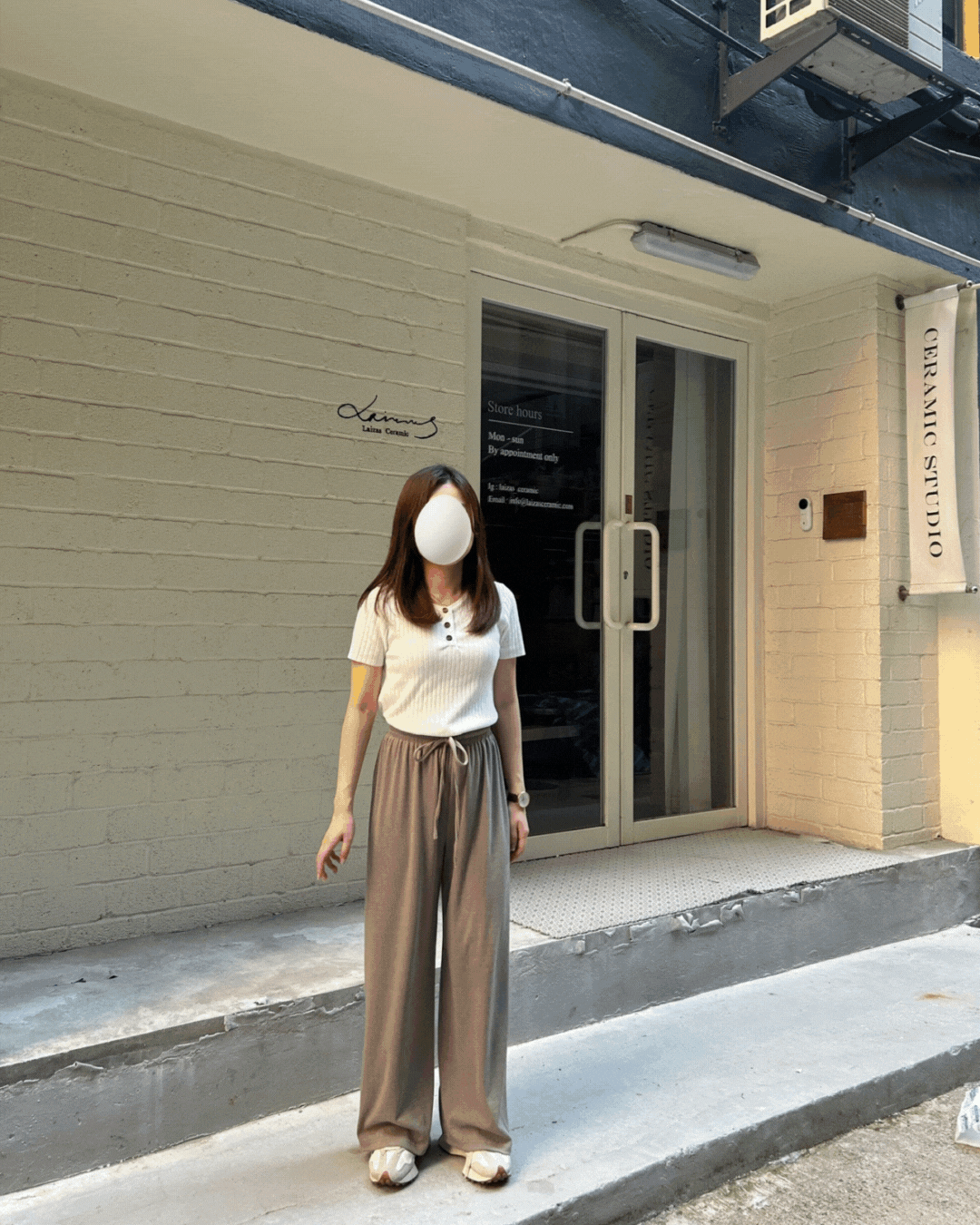 COME BACK! 《KR》小個子fit! 悠閒軟滑垂感長褲