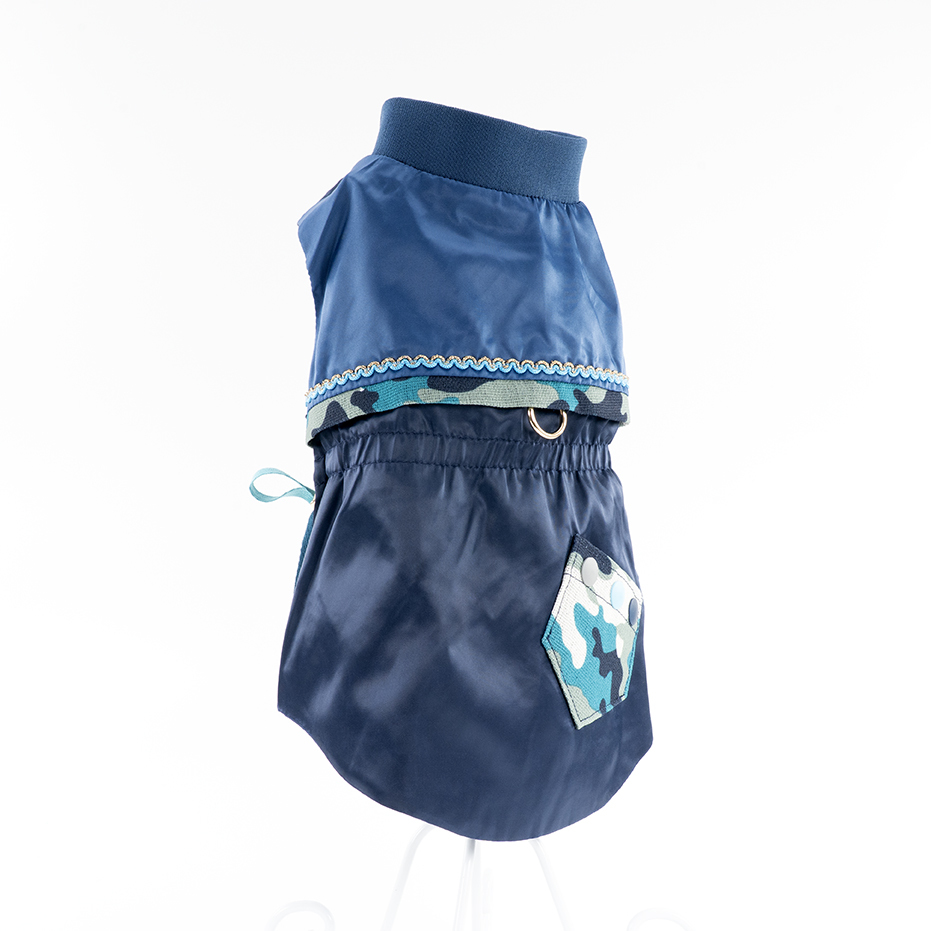 Konanmoko x fanCpet Blue Camo Jacket