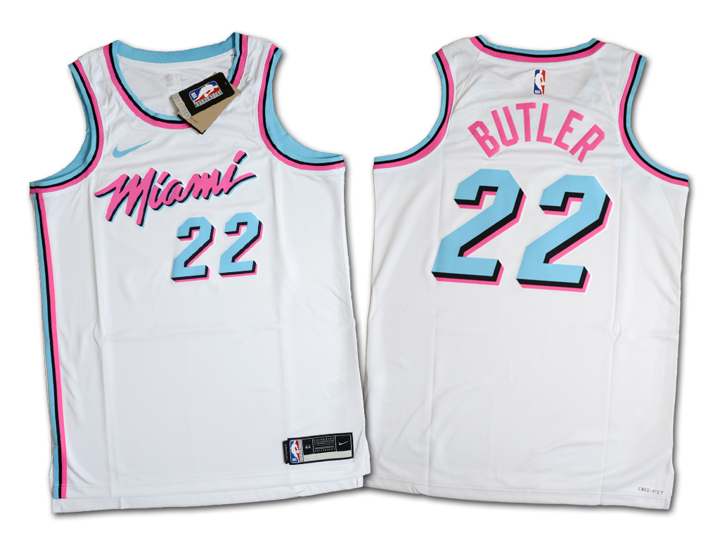 Nike 邁阿密熱火隊 Jimmy Butler 城市版 Swingman 球衣