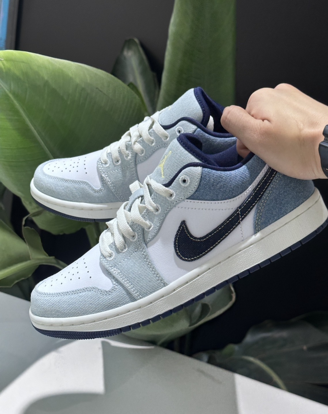 預購 Nike Air Jordan 1 Low SE 牛仔布 丹寧 拼接