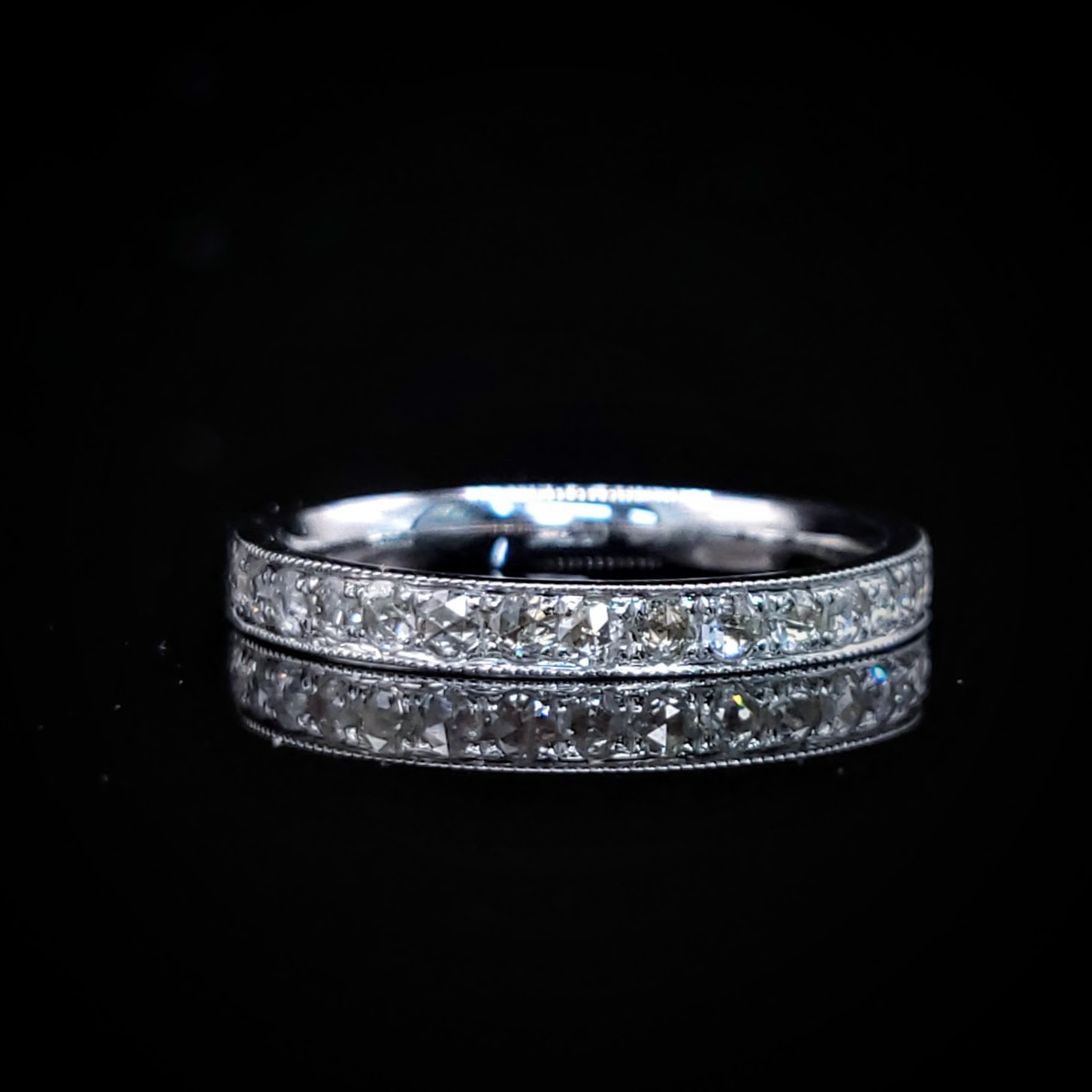 18K White Gold 0.75ct Diamond Eternity Ring