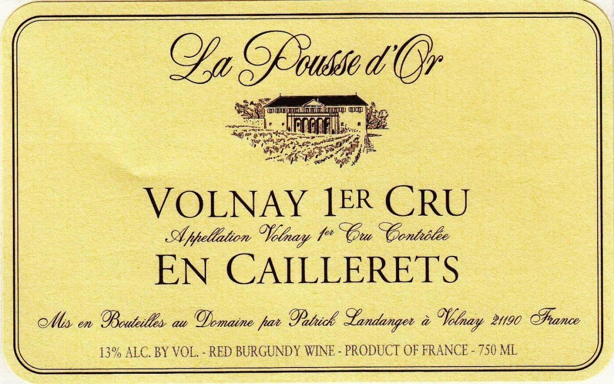 La Pousse d'Or Volnay 1er Cru Les Caillerets Cuvee Amphore 2020 (BH91)