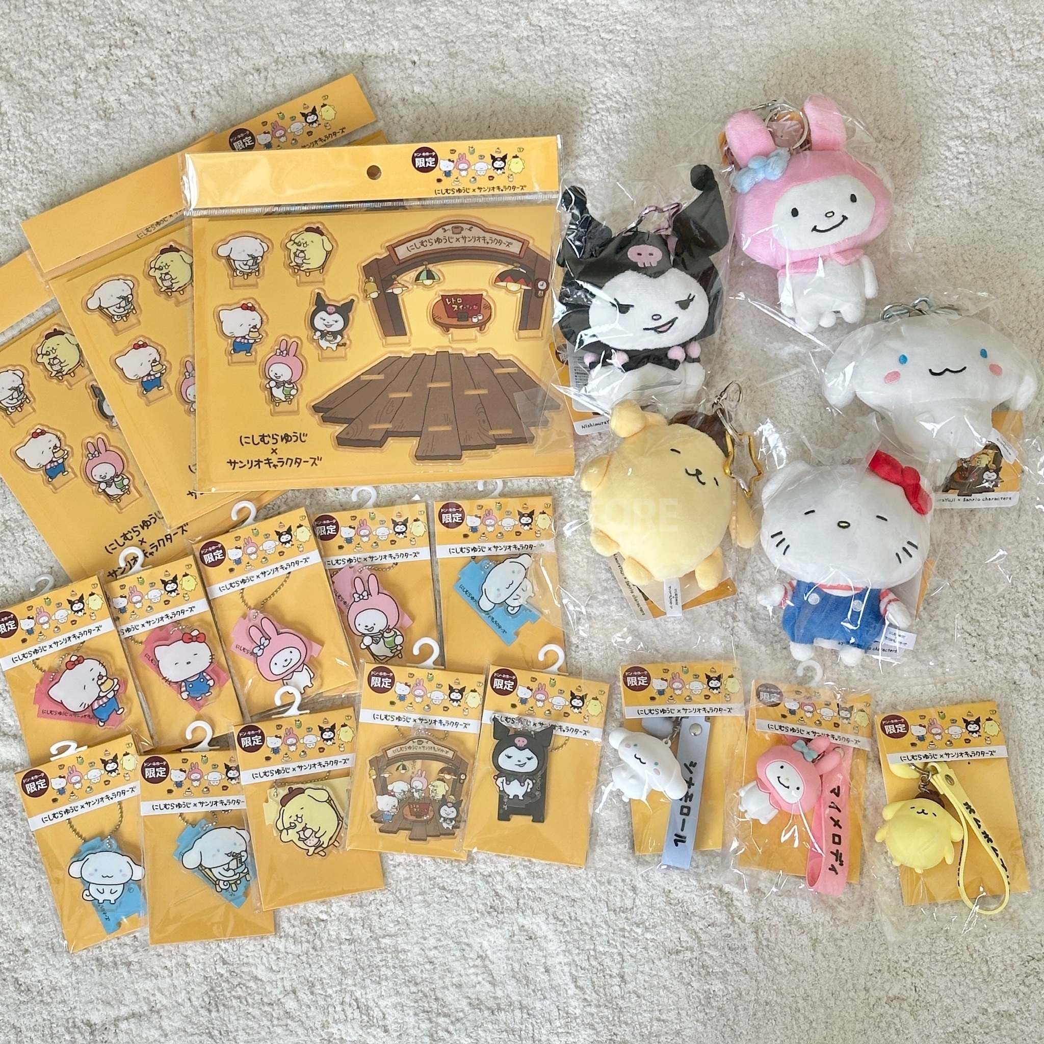 #現貨供應 西村裕二 × 三麗鷗 周邊系列 吊飾娃娃