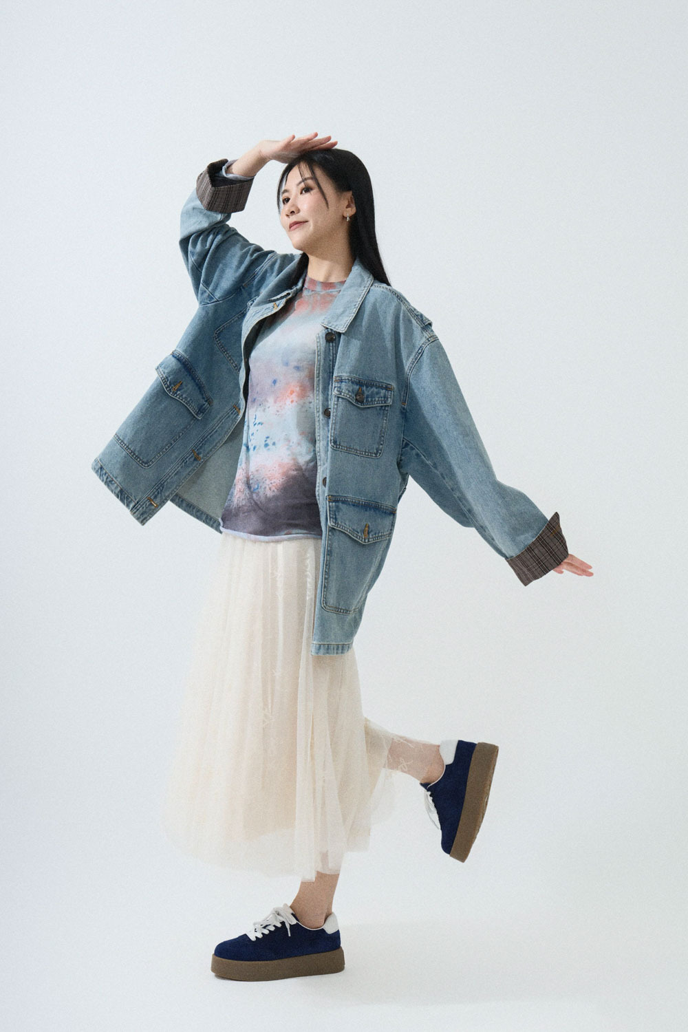 SS25_0075（外套＋Tee＋半截裙）