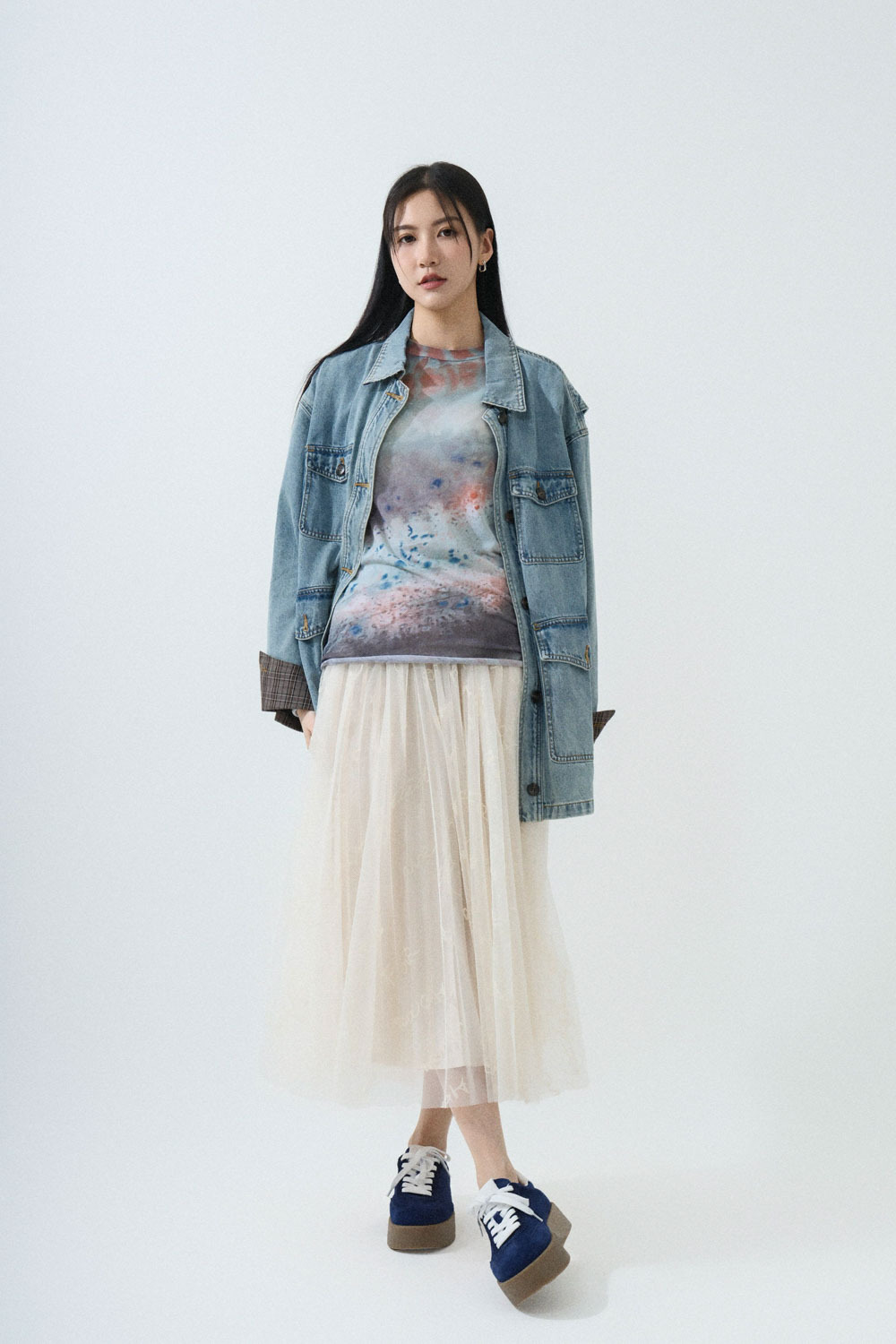 SS25_0075（外套＋Tee＋半截裙）