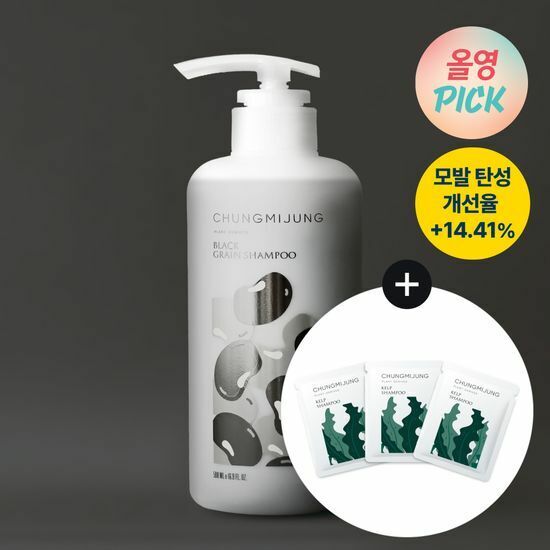 《olive young連線》CHUNGMIJUNG black grain shampoo 500ml