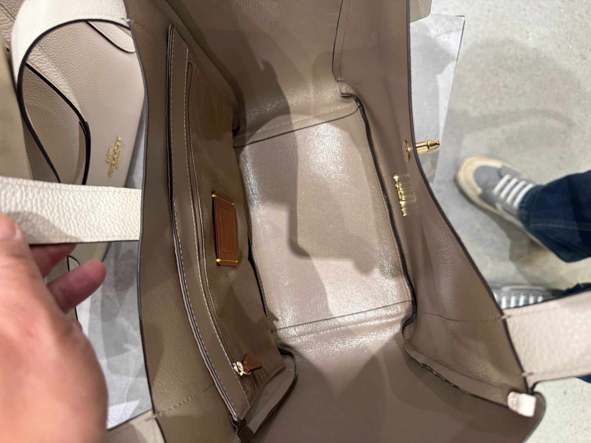 Coach Hadley Turnlock Tote Bag 旋轉扣Tote