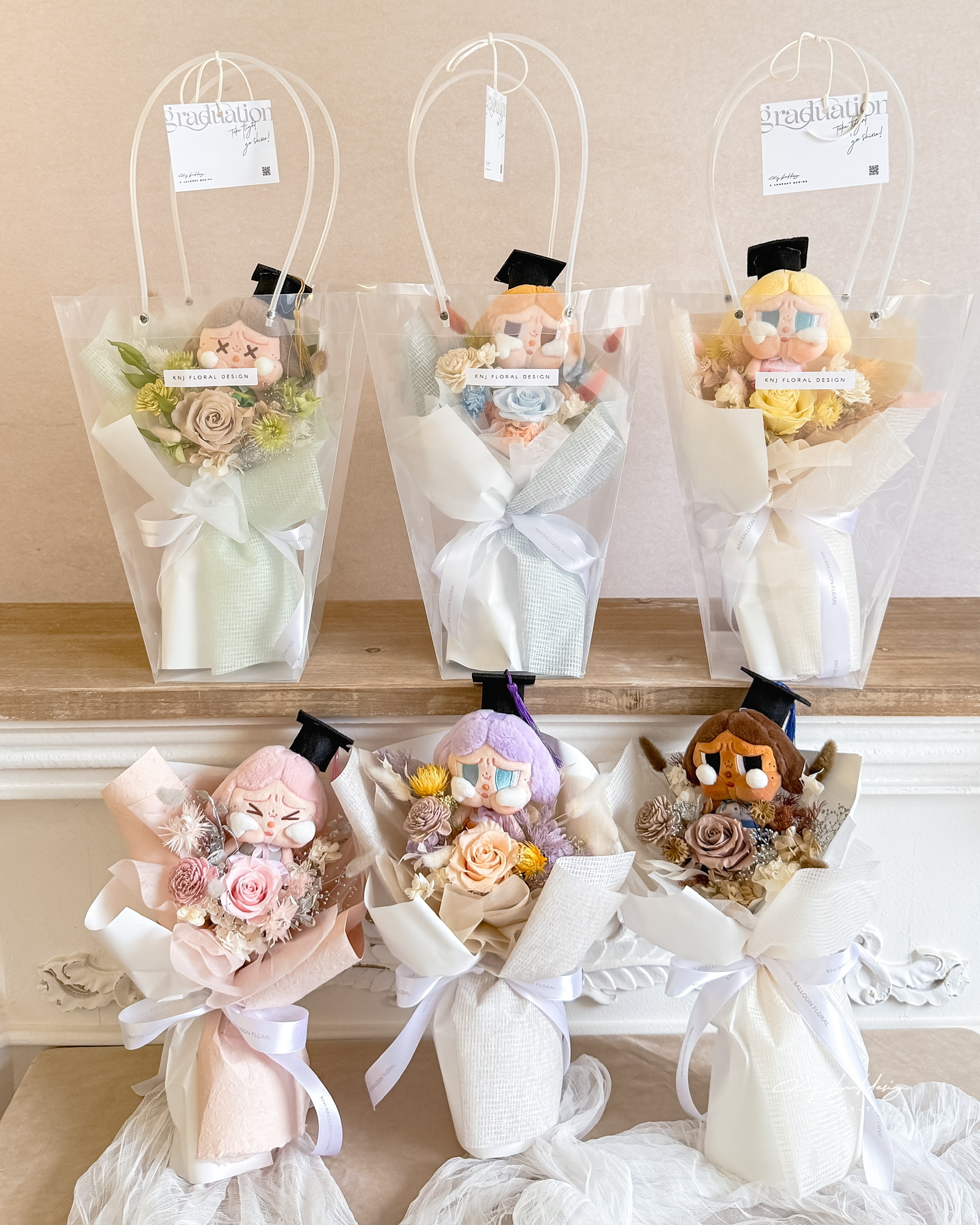 CRYBABY 哭娃畢業永生花束