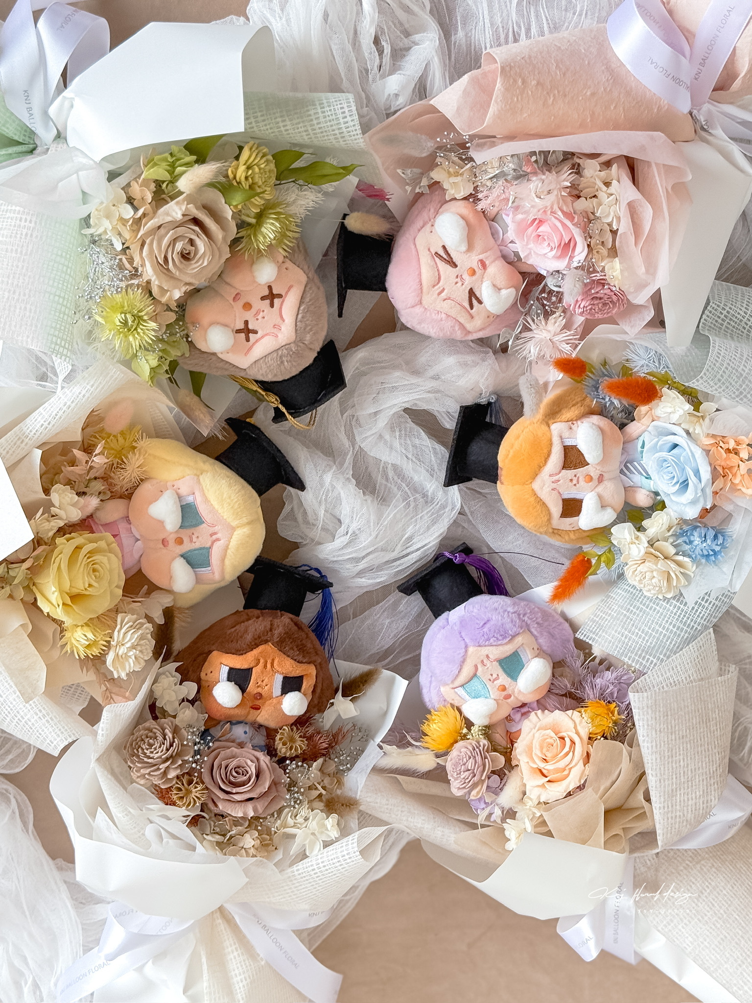 CRYBABY 哭娃畢業永生花束