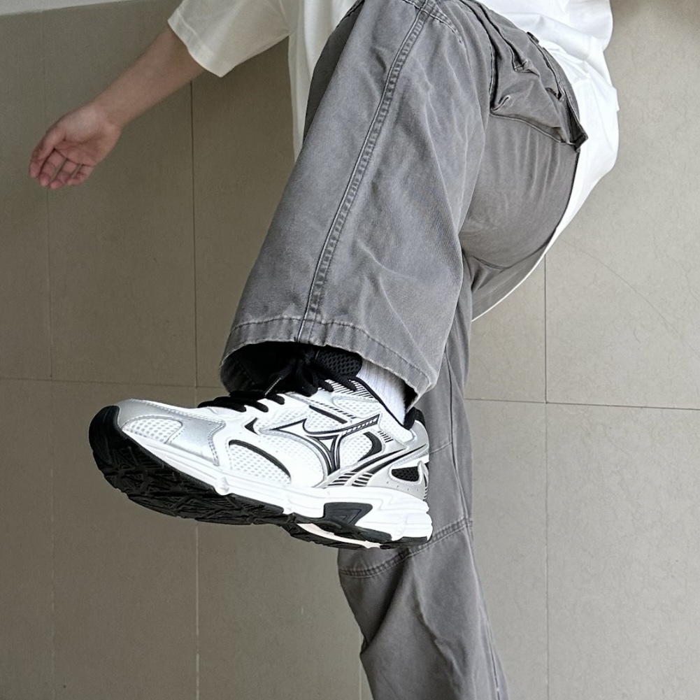 MIZUNO SPEED 2K 白銀黑 復古 潮流 運動鞋 跑步 美津濃 D1GH222909