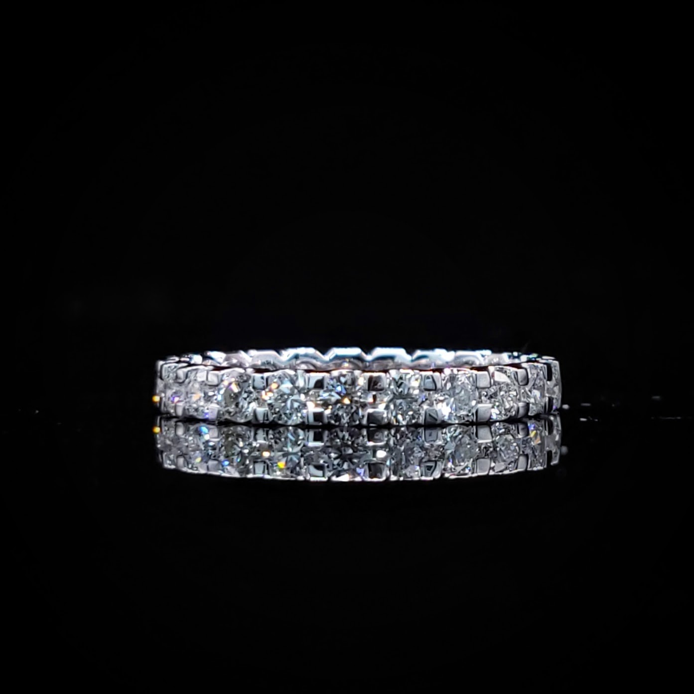 18K White Gold 1.18ct Diamond Eternity Ring