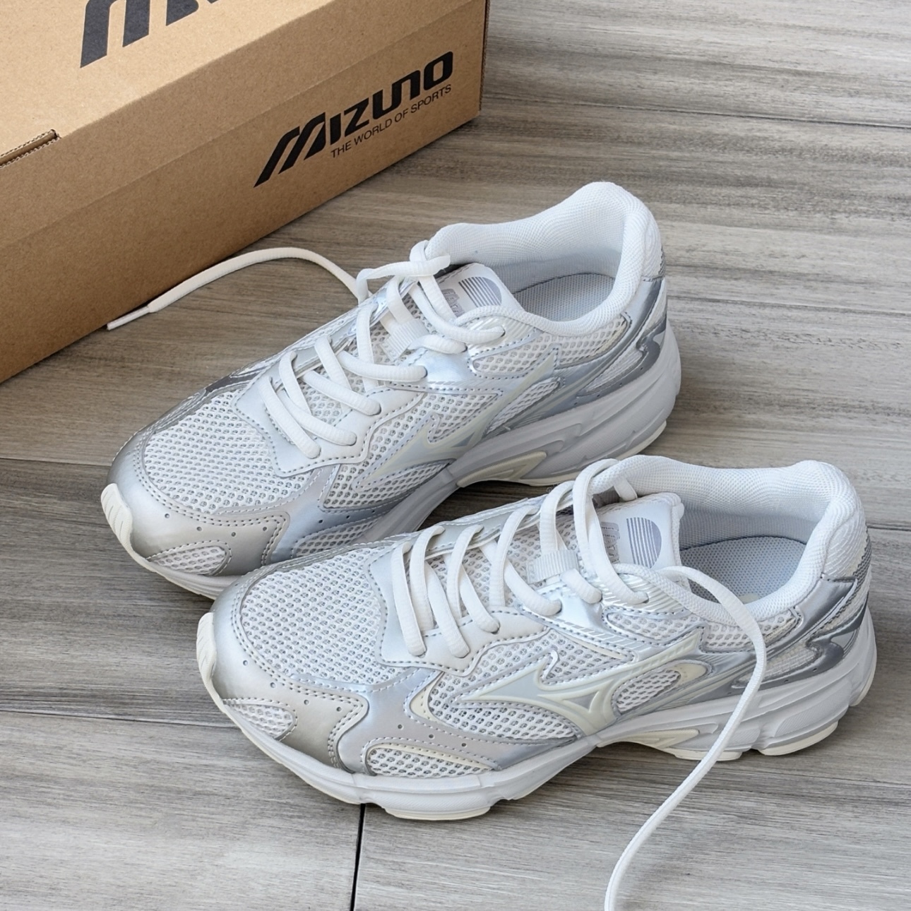 MIZUNO SPEED 2K 米杏色 銀 復古 舒適防滑 運動 跑步鞋 美津濃 D1GH222920