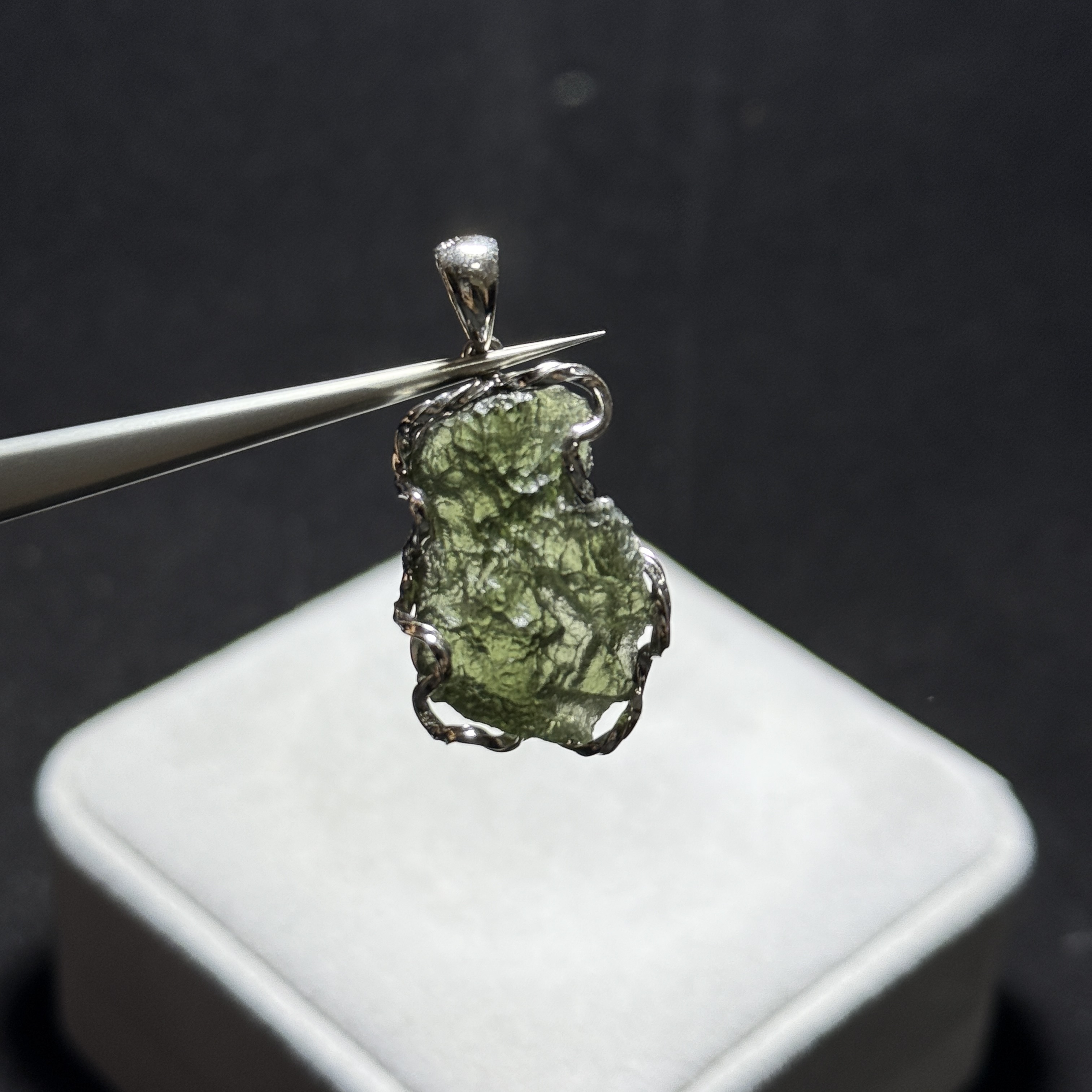 捷克隕石 / 綠隕石吊墜 FX1627