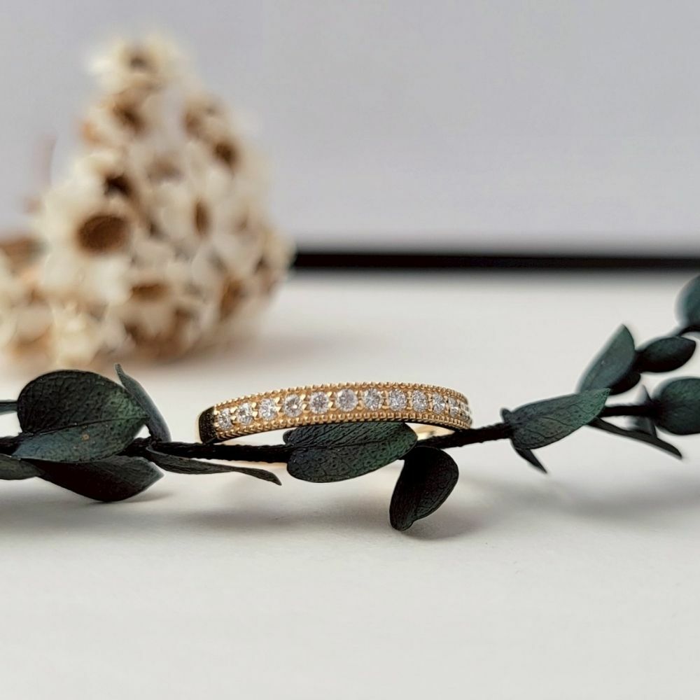 【me.luxe】K18親愛的LAB20分鑽線戒