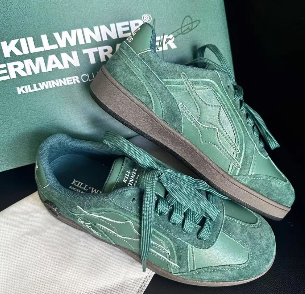 KILLWINNER 翠綠色 #德訓鞋