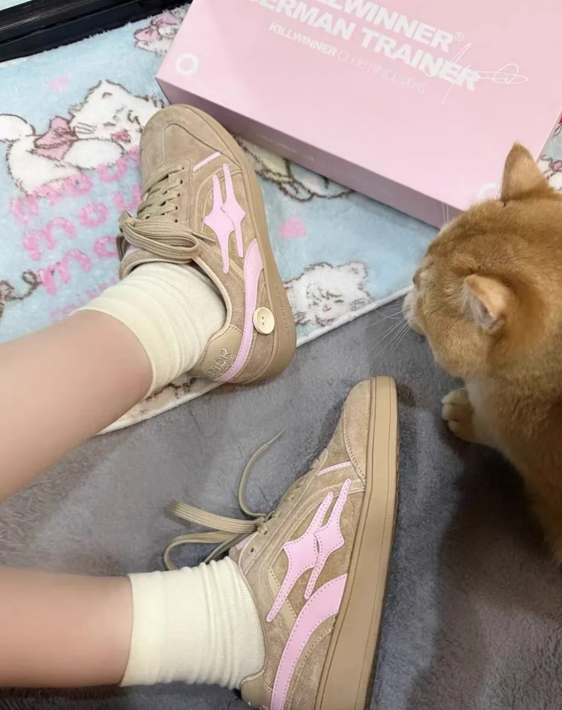 KILLWINNER  杏仁色 #德訓鞋