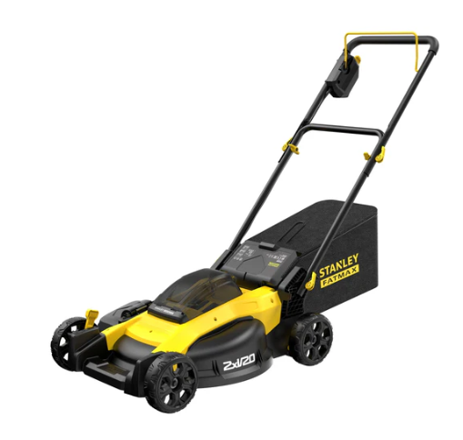 "STANLEY" (鋰20Vx2=40V)充電式剪草機套裝(2X4.0Ah鋰電+充電器)-[SFMCMW2651M-GB]