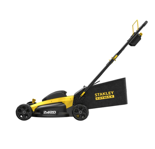 "STANLEY" (鋰20Vx2=40V)充電式剪草機套裝(2X4.0Ah鋰電+充電器)-[SFMCMW2651M-GB]