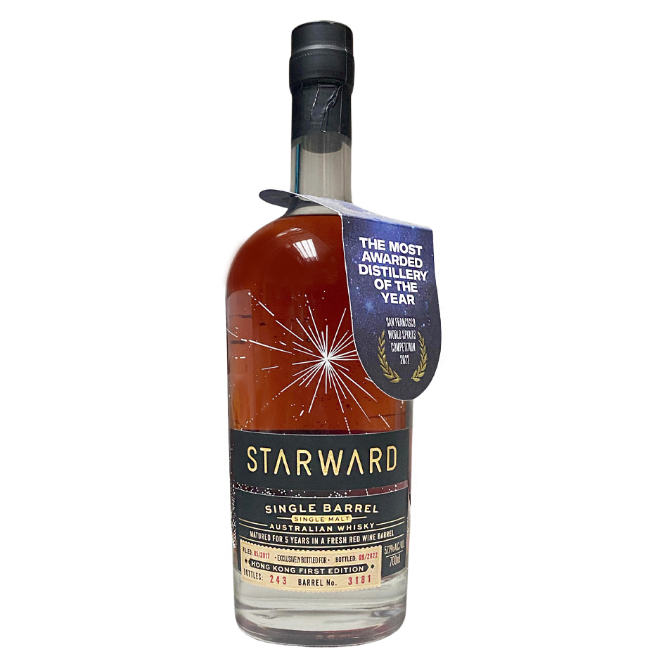 Starward 2017 Single Barrel Hong Kong First Edition #3181 57.1%