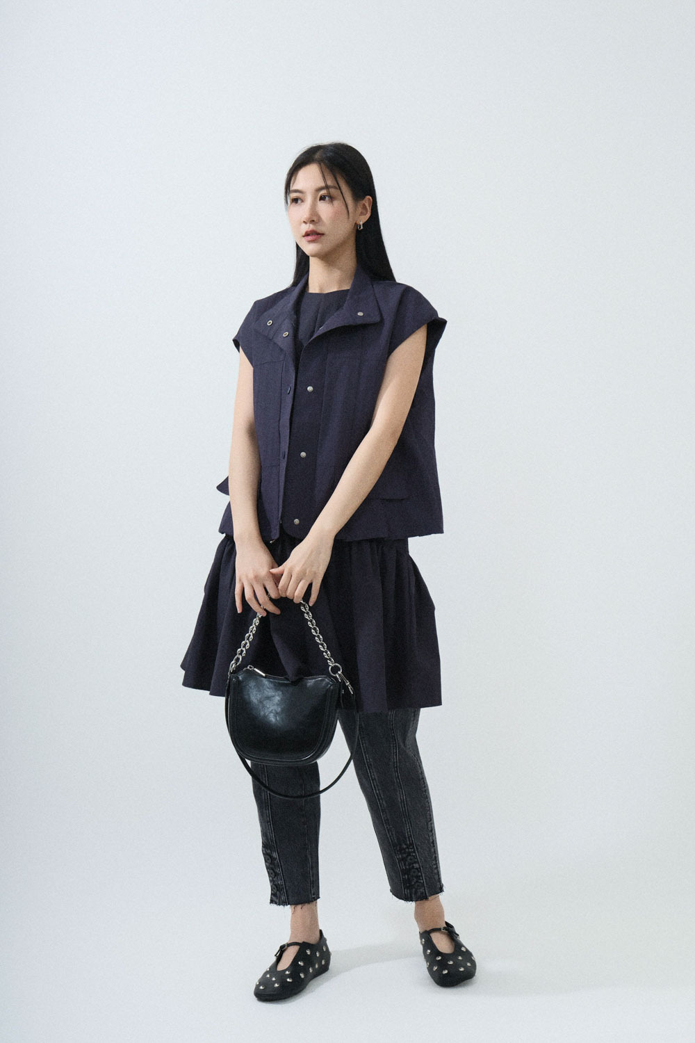 SS25_0082（外套＋連身裙＋牛仔褲）