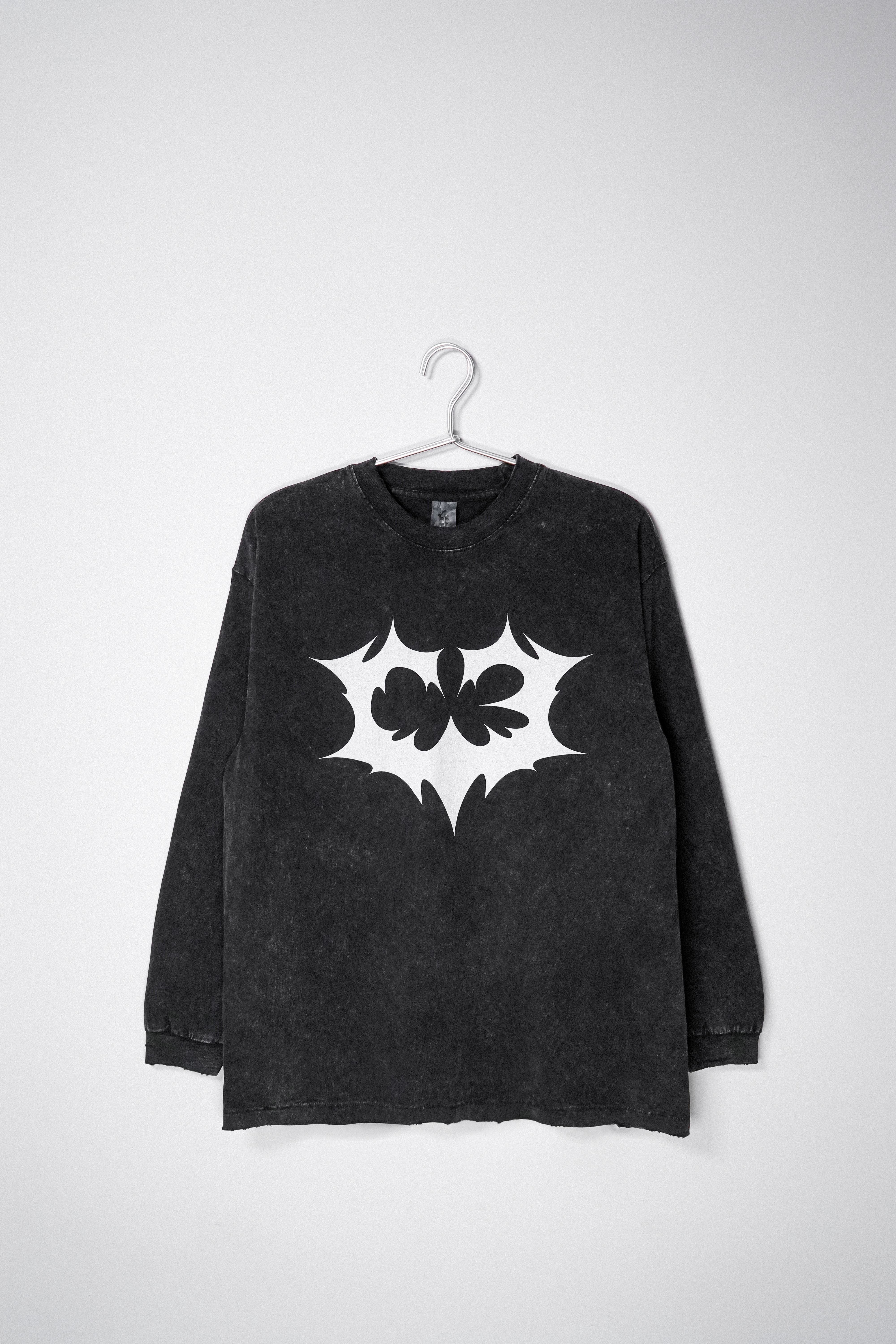 CAAT3 C3 HEART LONG SLEEVE TEE BLACK CAAT3LT01BK