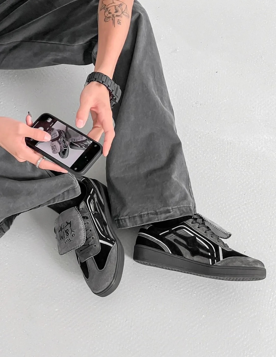 KILLWINNER 麂皮 黑武士 #德訓鞋