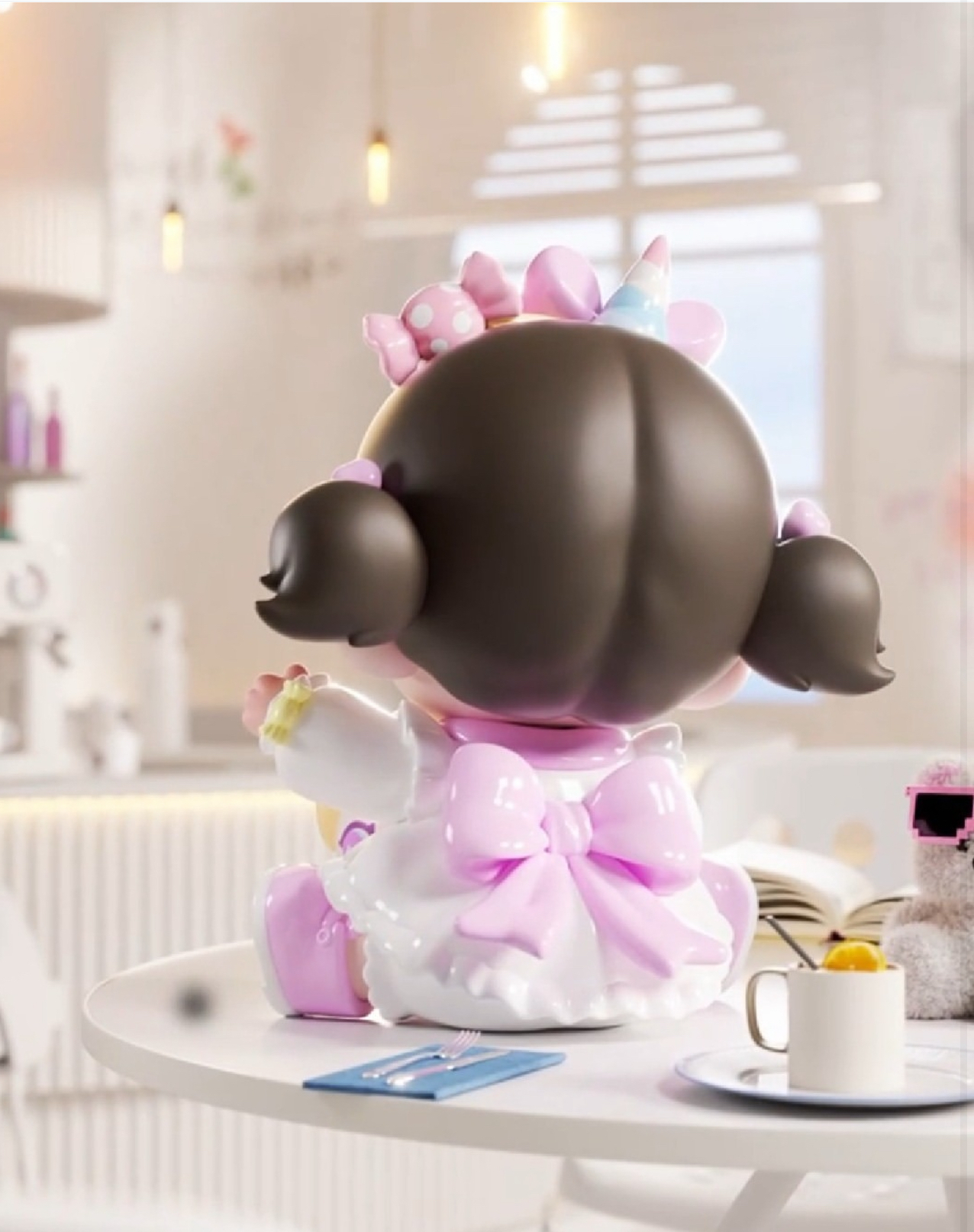 泰國限定 TTE Zoraax TokiDok 聯名糖糖獨角獸擺設