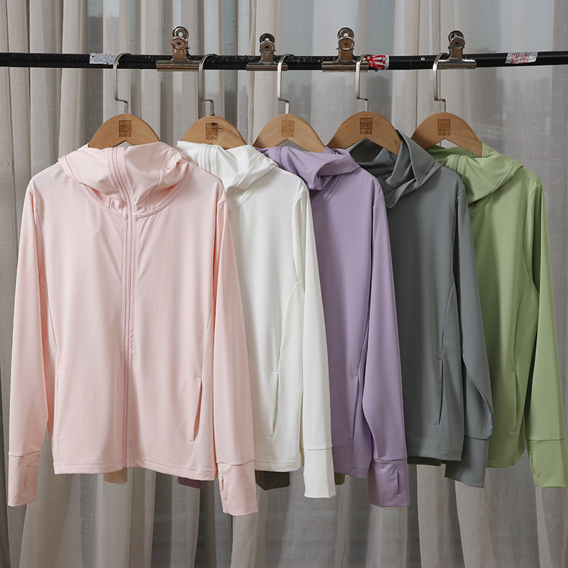 大帽沿冰絲涼感防曬外套