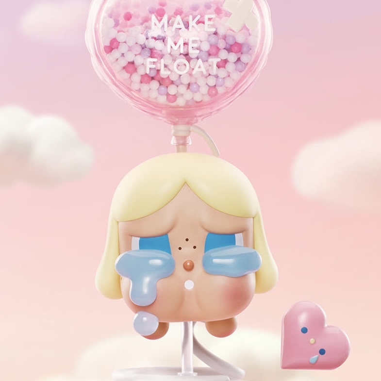 POPMART泡泡瑪特 CRYBABY 漂浮手辦 哭娃 裝飾 公仔 MAKE ME FLOAT