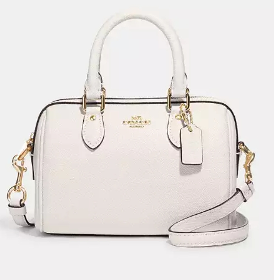 [S] COACH IM/CHALK CV404 MINI ROWAN CROSSBODY, 196395408290 (SCO1170)