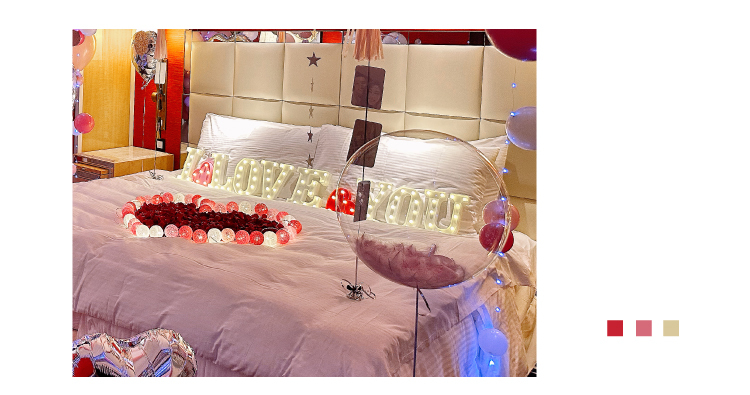 【飯店】情人節．台中林酒店．粉色系