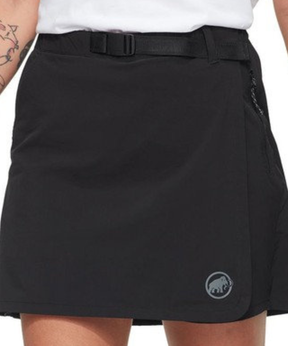 Mammut / 徒步&旅行/ Trekkers Wrap Skirt 亞洲版 女款 / 黑 (M1023010900001)