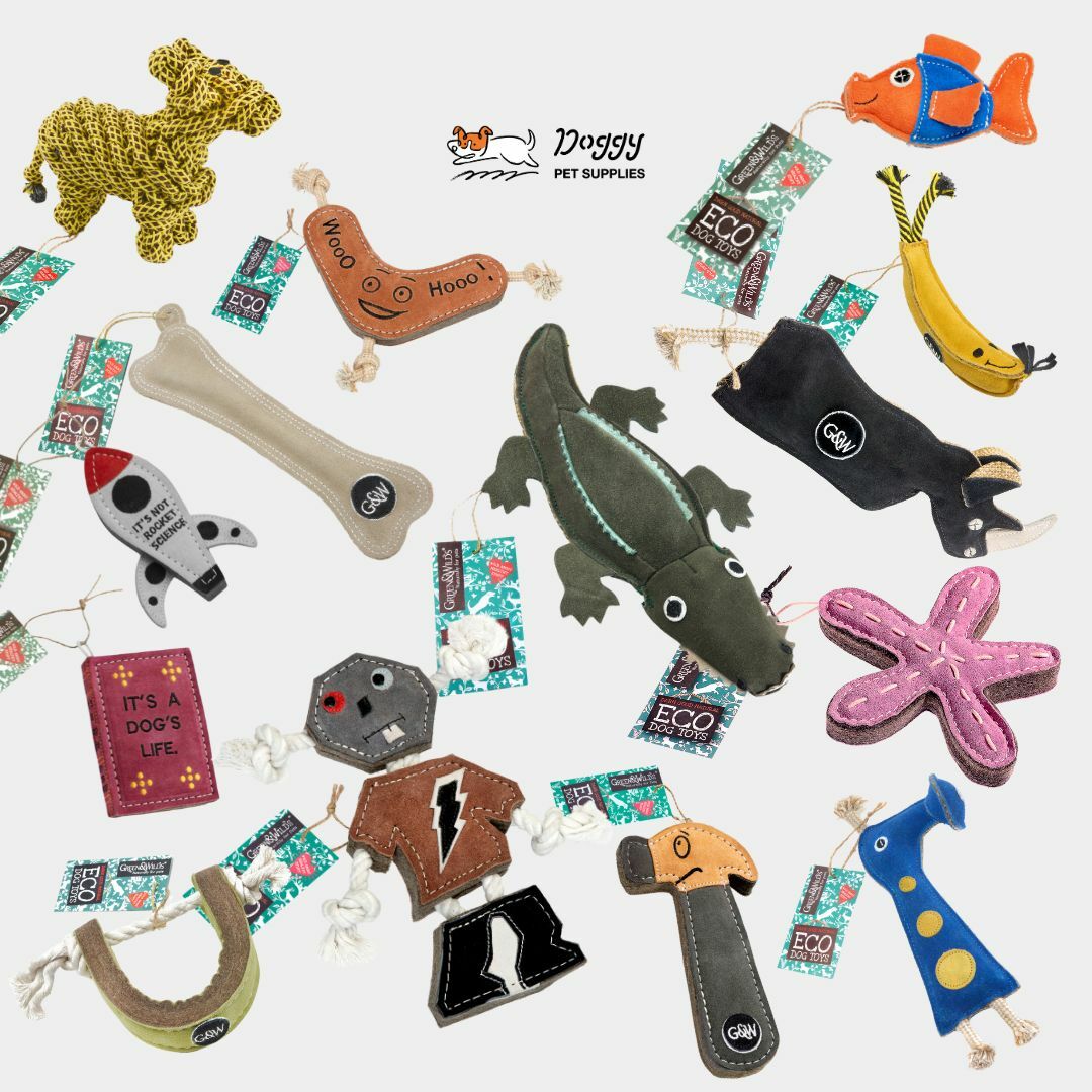 【 英國 GREEN & WILDS 】天然黃麻製犬用啃咬玩具