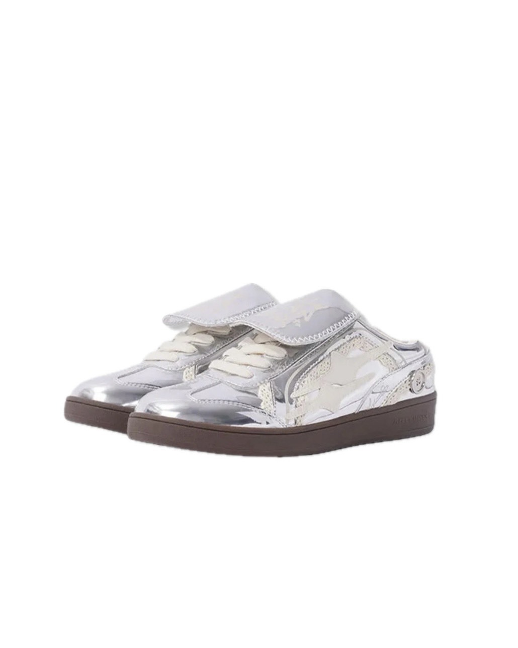 KILLWINNER 銀色 蕾絲款 #德訓鞋