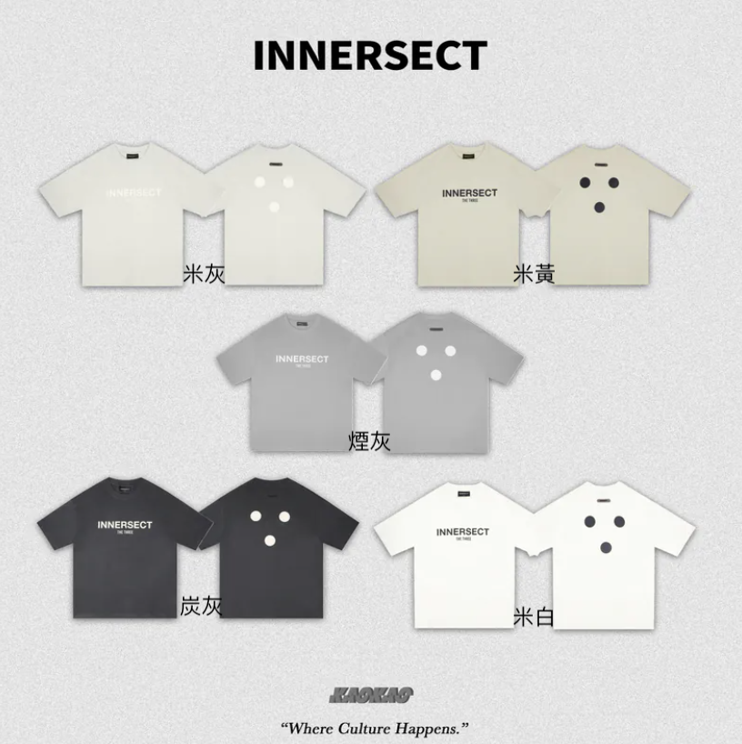 現貨 INNERSECT三生萬物 前INN THE THREE後三點短袖【INN24SSTTE041】