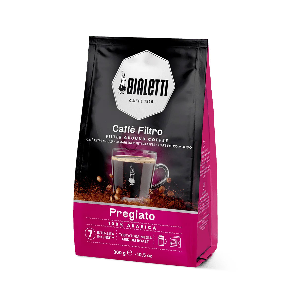意大利 BIALETTI 300g Pregiato咖啡粉-中度烘焙-100%阿拉比卡 -096080461