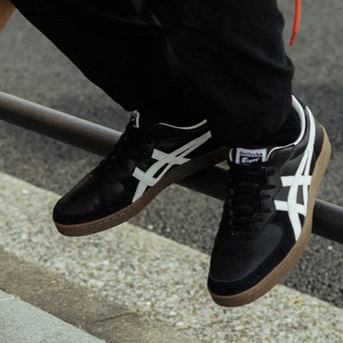 ONITSUKA TIGER GSM 黑底白虎爪 百搭舒適 耐磨 男女同款 鬼塚虎 1183A353-002