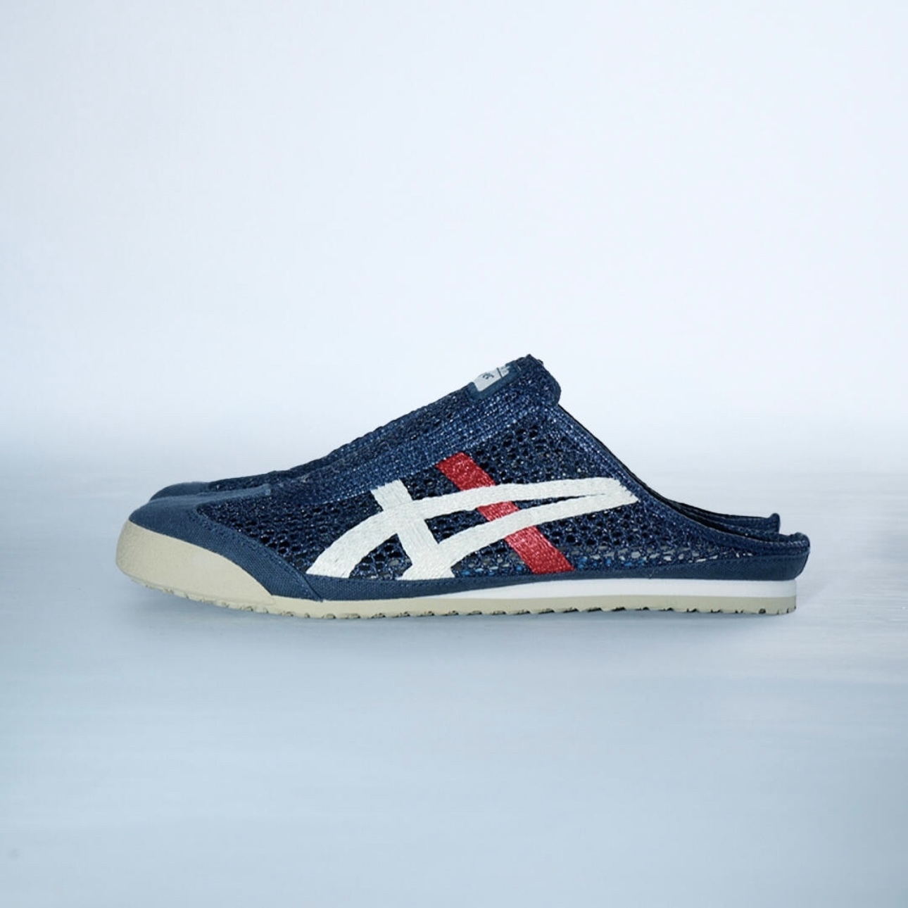 ONITSUKA TIGER MEXICO 66 SABOT 海軍藍 包頭拖鞋 懶人鞋 鬼塚虎 女 1183C123-400