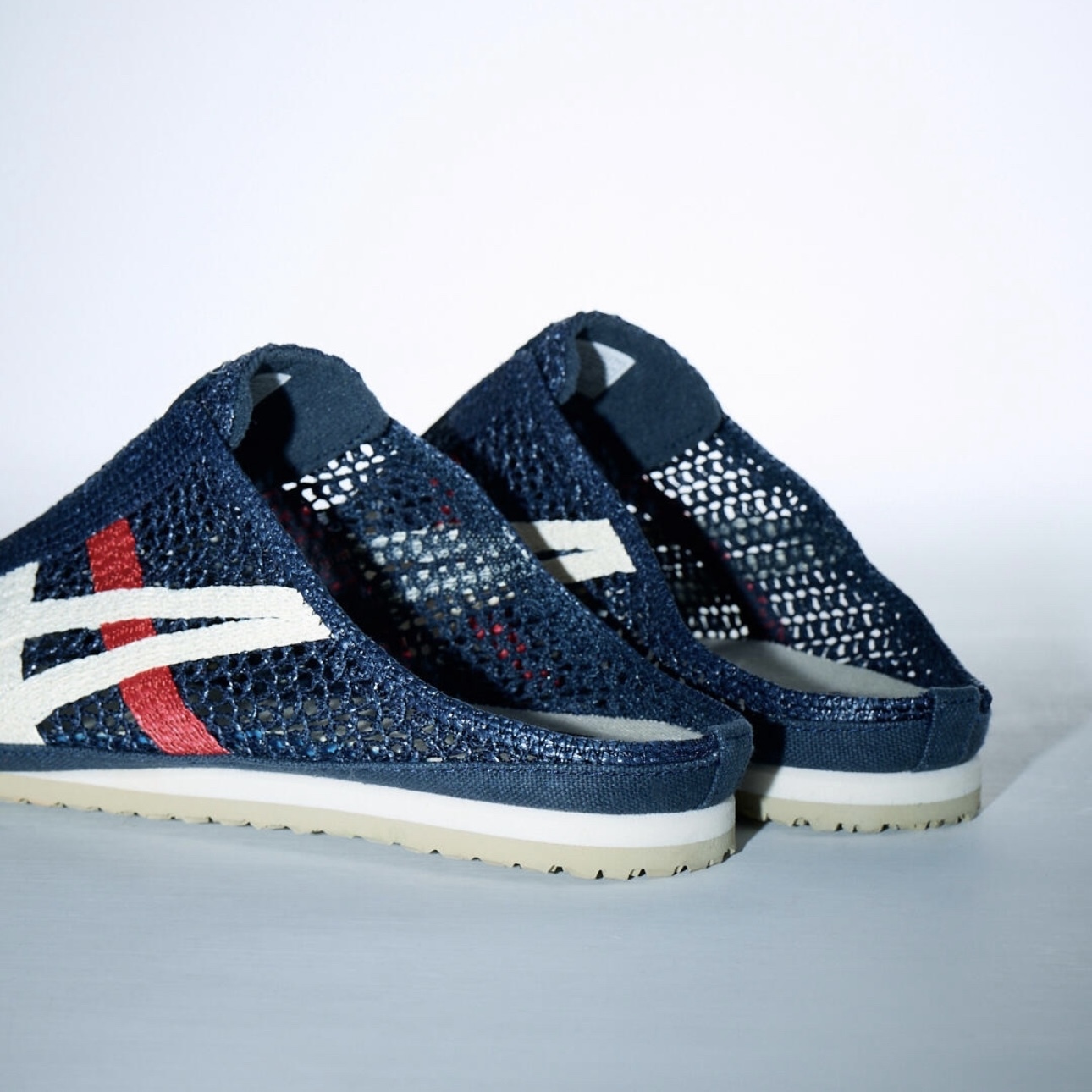 ONITSUKA TIGER MEXICO 66 SABOT 海軍藍包頭拖鞋懶人鞋鬼塚虎女1183C