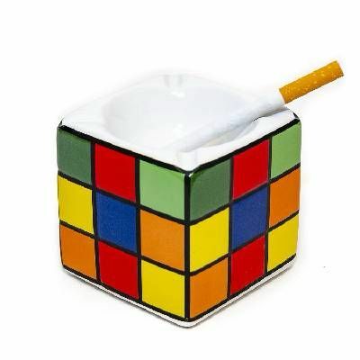 RUBIK BUCKET ASHTRAY