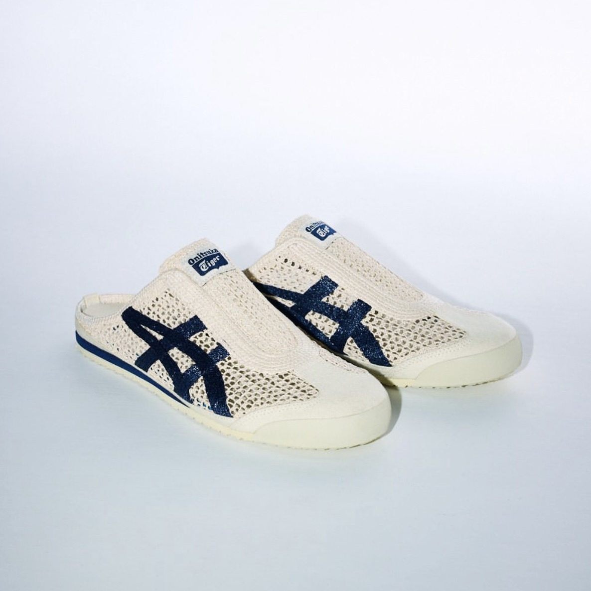 ONITSUKA TIGER MEXICO 66 SABOT 米藍色 包頭拖鞋 懶人鞋 休閒 女 1183C123-200