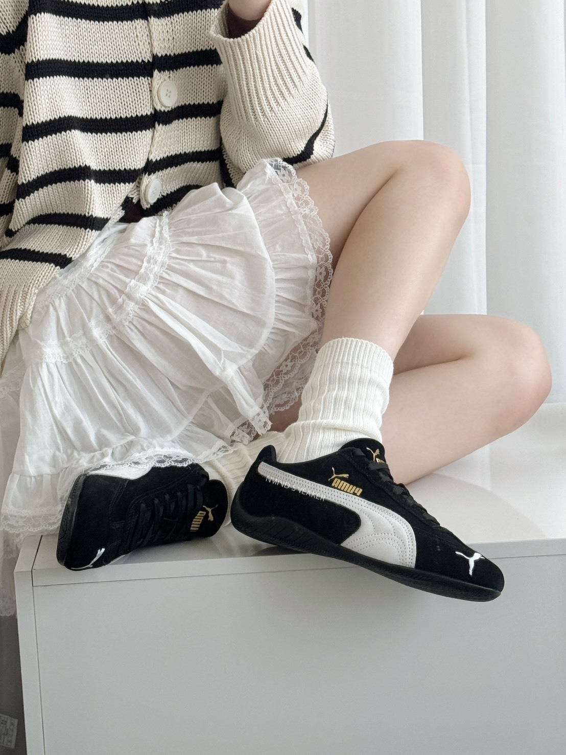 <快速出貨> PUMA SPEEDCAT OG 賽車鞋 黑白