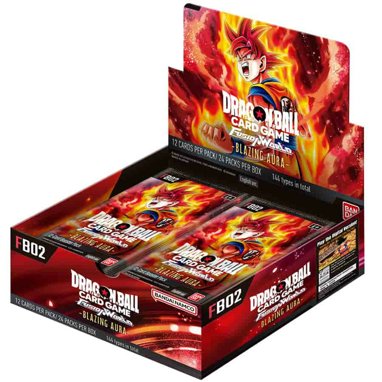 DRAGON BALL JAPANESE FB02 BOOSTER BOX