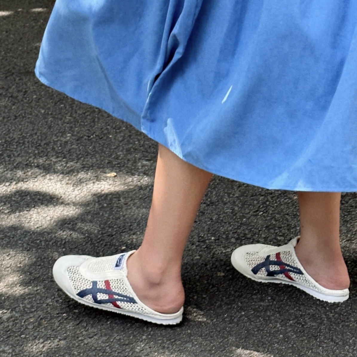 ONITSUKA TIGER MEXICO 66 SABOT 海軍藍紅 編織拖 懶人鞋 女 鬼塚虎 1183C123-100