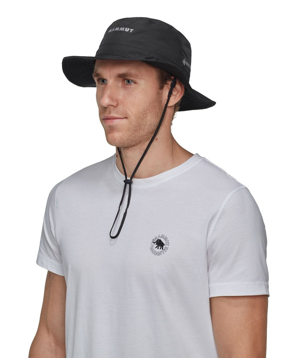 Mammut / 配件 / 徒步&旅行 / 漁夫帽 / Climate Gore-Tex Hat 亞洲版 男款 / 黑 (M1191019500001)