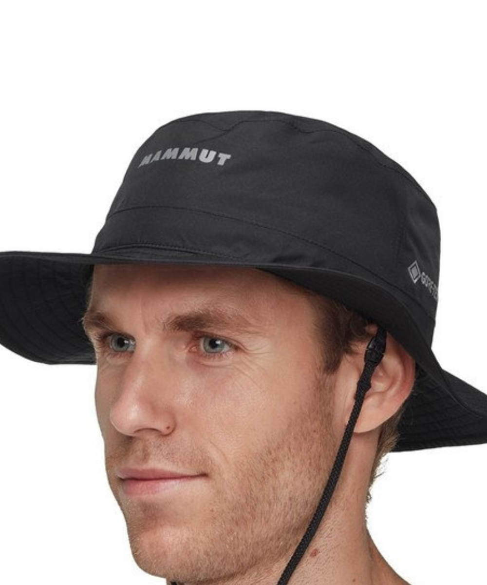 Mammut / 配件 / 徒步&旅行 / 漁夫帽 / Climate Gore-Tex Hat 亞洲版 男款 / 黑 (M1191019500001)